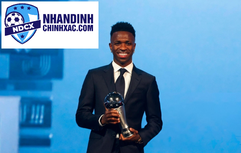 Vinicius giành giải FIFA The Best 2024. Ảnh: Getty