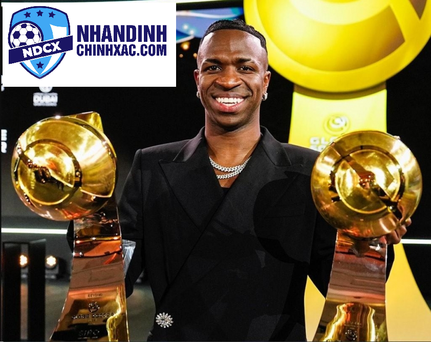 Vinicius Jr Vượt Qua Rodri, Đoạt Giải Quả Bóng Vàng Dubai Năm 2024