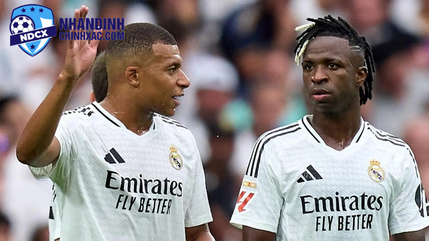 Mbappe hoàn toàn có thể thay thế vị trí của Vinicius để lại (Ảnh: GOAL).