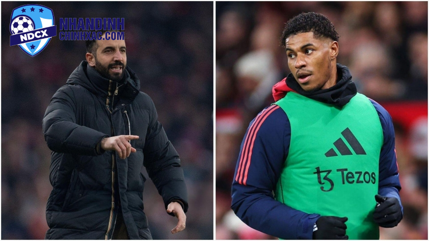 Amorim ‘bơ đẹp’ Rashford, thừa nhận áp lực tại MU