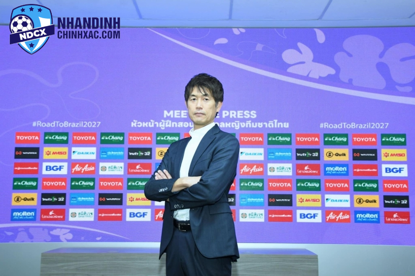 HLV Futoshi Ikeda muốn đưa ĐT nữ Thái Lan dự World Cup