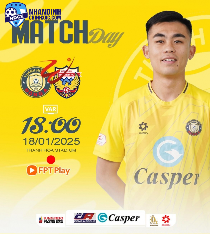 Trực tiếp Thanh Hóa vs Hà Tĩnh, 18h00 hôm nay 18/1