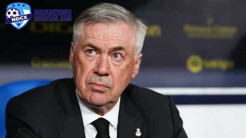 Các cầu thủ Real Madrid được cho là đang mất niềm tin vào HLV Carlo Ancelotti (Ảnh: Getty).