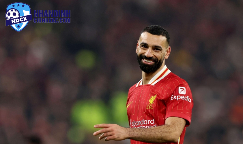 Salah thể hiện phong độ cùng Liverpool. Ảnh: Getty