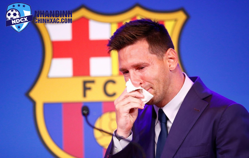 Messi rời Barca sau khi không đạt được thỏa thuận về hợp đồng. Ảnh: Getty