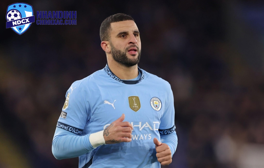 Kyle Walker đạt thỏa thuận thi đấu dưới dạng cho mượn tới AC Milan. Ảnh: Getty