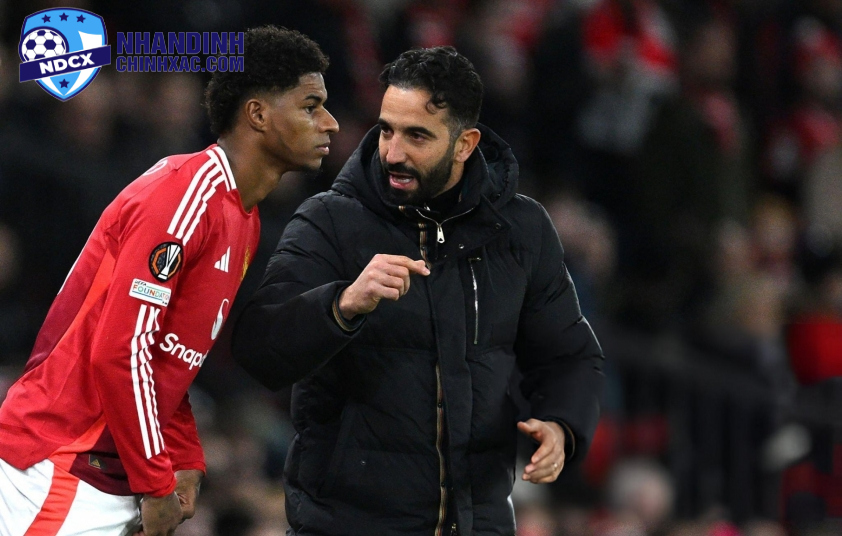 Rashford thể hiện phong độ kém cỏi kể từ đầu mùa giải 2024/2025.