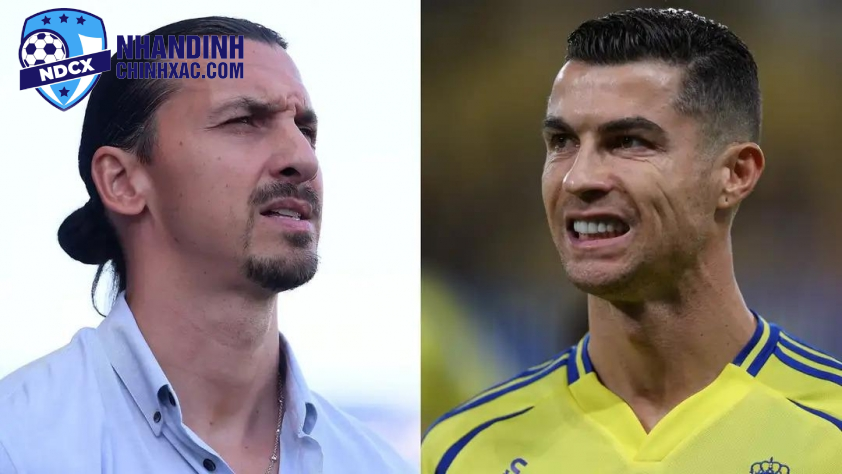 Ibrahimovic phản ứng gay gắt với Ronaldo vụ nói Ligue 1 không bằng SPL