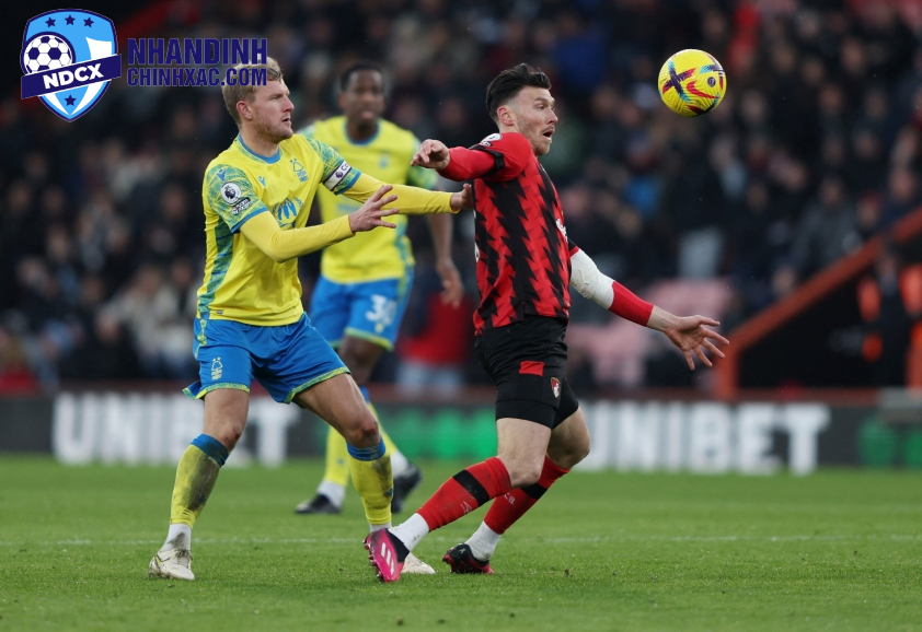 Trận Đấu Nảy Lửa Giữa AFC Bournemouth Và Nottingham Forest – Dự Đoán Kết Quả Và Thời Gian Bắt Đầu Lúc 22h00, Ngày 25/01/2025