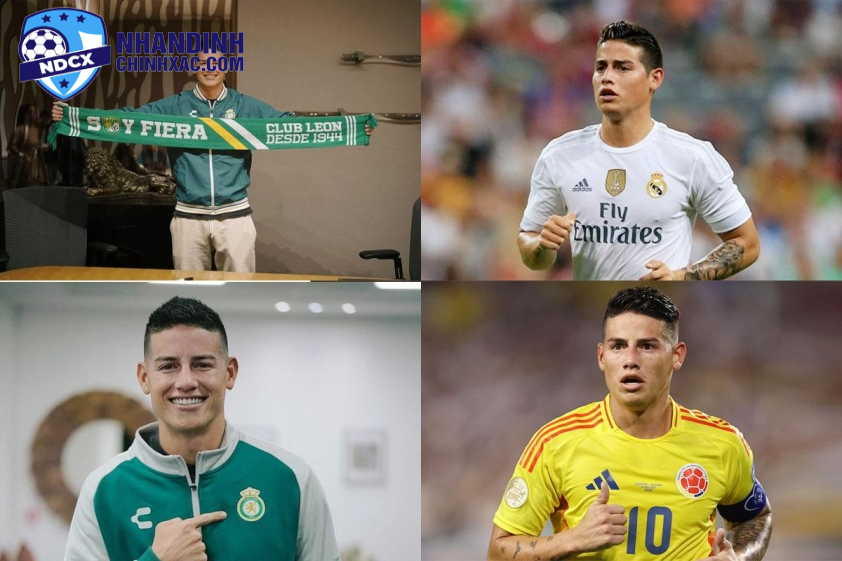 James Rodriguez từng là ngôi sao đình đám của Real Madrid.