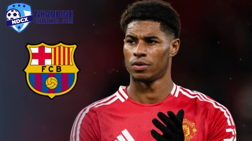 Marcus Rashford và Barcelona được cho là đã đạt thỏa thuận về một bản hợp đồng cho mượn (Ảnh: Getty).