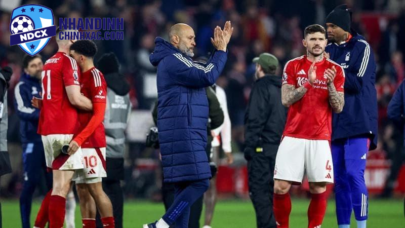 Nottingham của Nuno Espirito Santo đang bất khả chiến bại trong 8 vòng đấu liên tiếp. Ảnh: Getty