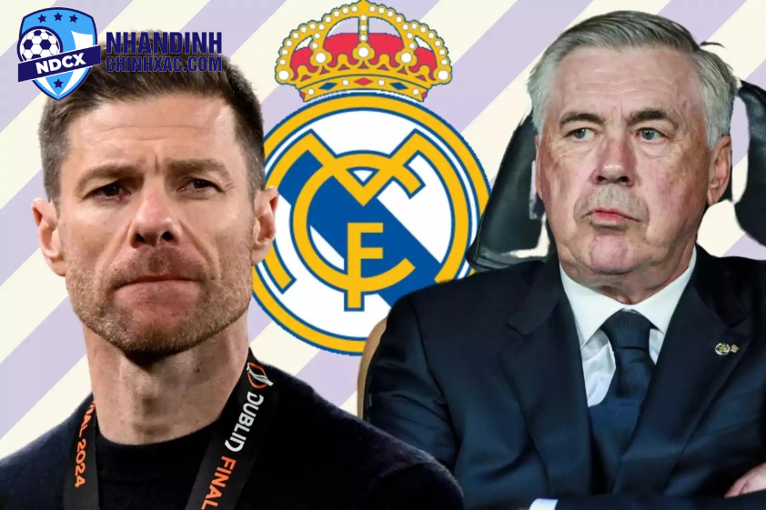 Alonso được kỳ vọng sẽ thay thế Ancelotti tại Real Madrid (Ảnh: Madrid News).