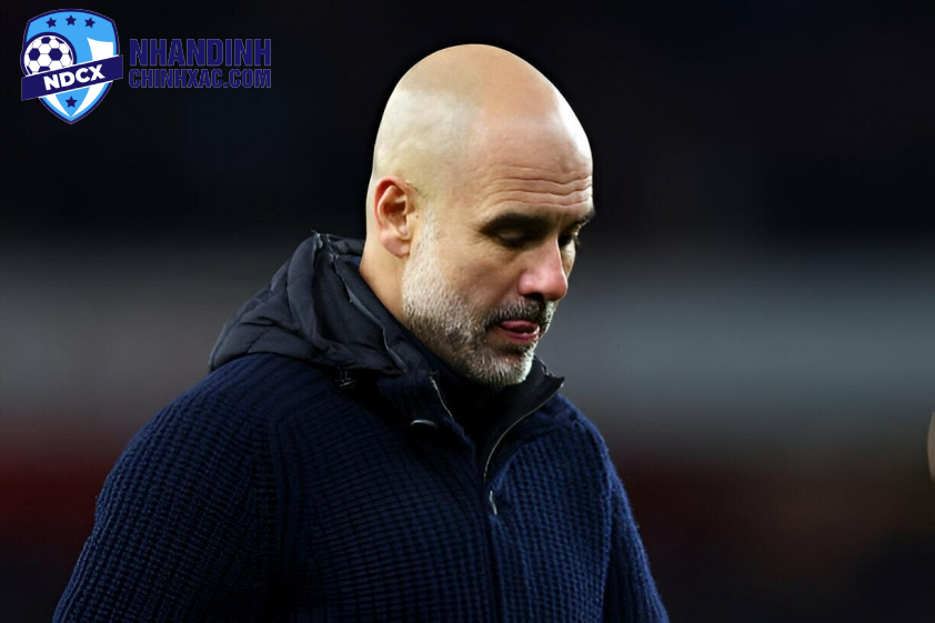 Pep Guardiola nói thẳng sự thật đau lòng khi bị Arsenal vùi dập (Ảnh: Getty).