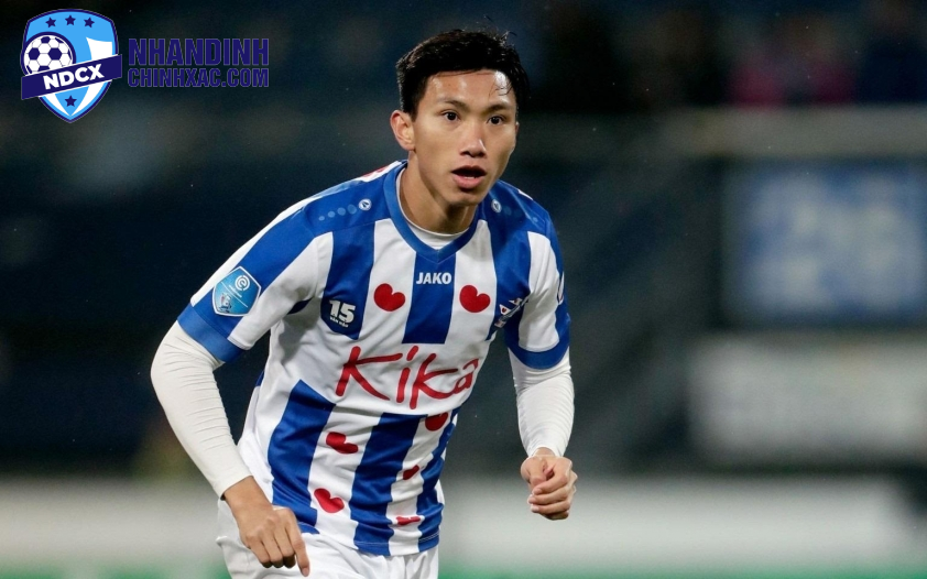 Văn Hậu từng khoác áo Heerenveen.